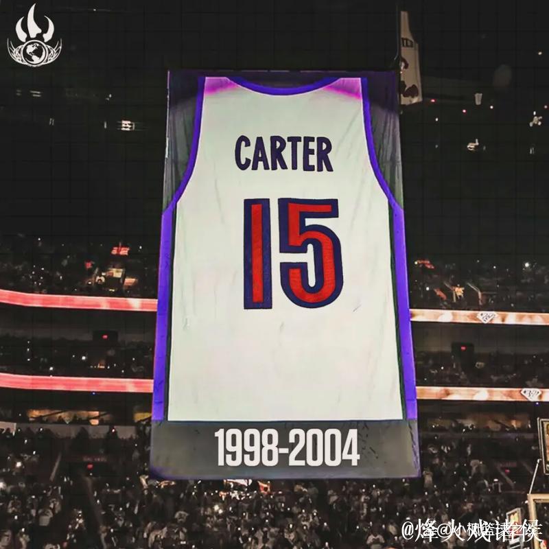 猛龙队史首次退役球衣 卡特15号将获此殊荣 猛龙队史首次退役球衣 卡特15号将获此殊荣